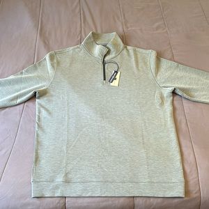 NWT large light green Onward Reserve Yeager Performance quarterzip pullover.